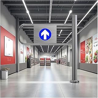 Supermarché Sens Unique Accès Automatique Portail Battant, Double Sens Magasin Métal Portails De Sécurité, Ouverture À 90° Portillon D