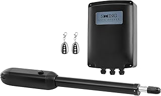 CO-Z Motorisation Portail Battant 220V/24V Unique Bras pour 1 Vantail Jusqu